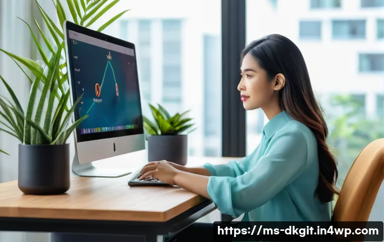 슬로우 라이프를 위한 시간 블록 기법 - A modern home office setting in Kuala Lumpur, Malaysia, featuring a young Malay professional woman f...